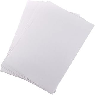 Healvian White Drawing Paper Canvas Paper for Painting and Sketching 100 Sheets A5 Size 8.3x5.8 Inch, Easy to Carry and Opens Flat for Artists