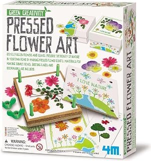 4M Green Science Pressed Flower Art, Recycle Fallen Flowers and Leaves, Inspire Green Creativity, Stimulates Ecological Awareness