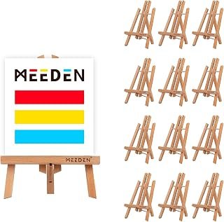 MEEDEN Table Easel for Painting: 12 Pack 30cm Beech Wood Display Easel