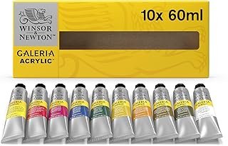 Winsor & Newton 2190517 Galeria Acrylic Paint 10 Tube Set,