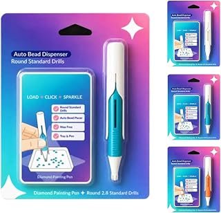 Automatic Diamond Painting Bead Dispenser, Diamond Painting Pen (Blue)