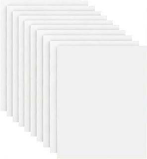 10 Pack Artist Canvas Panels 20x25cm (8x10 Inch)